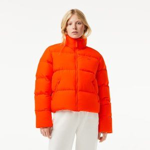 WOMEN'S STOWABLE HOOD PUFFER JACKET | NEW WITH TAGS | lacoste